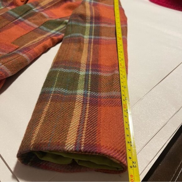 Field Gear Plaid Wool Blend Blazer Womens Size Medium - Picture 10 of 10